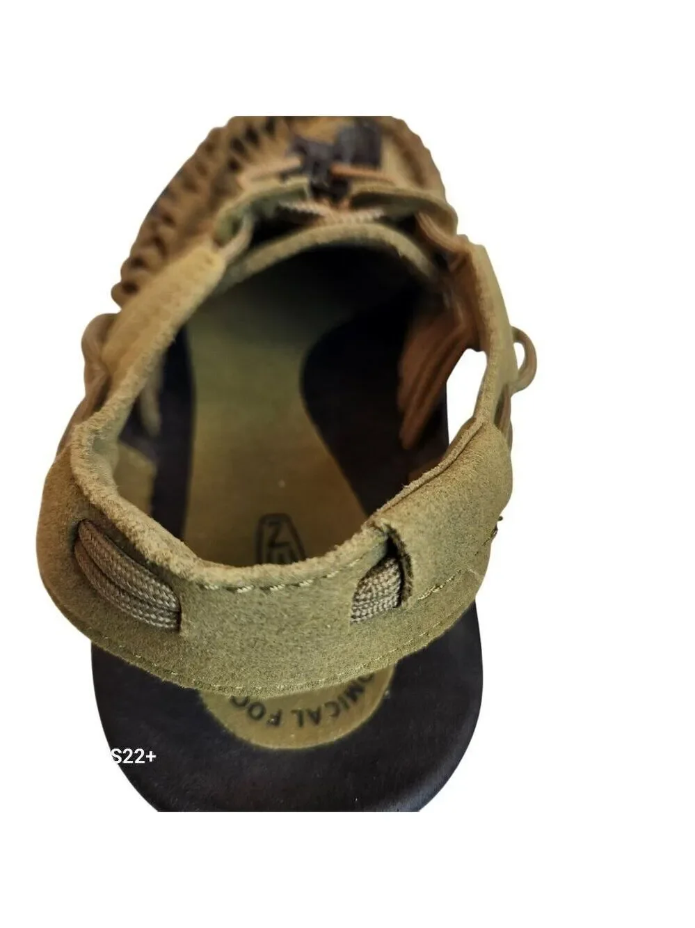 Keen Uneek Sandal Mens Size 8.5 US Army Green Shoes Breathable Outdoor